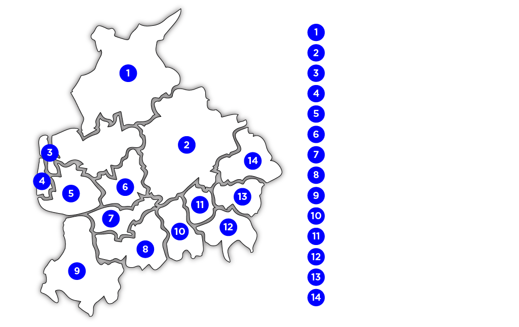 bridge water windscreens coverge map Lancashire